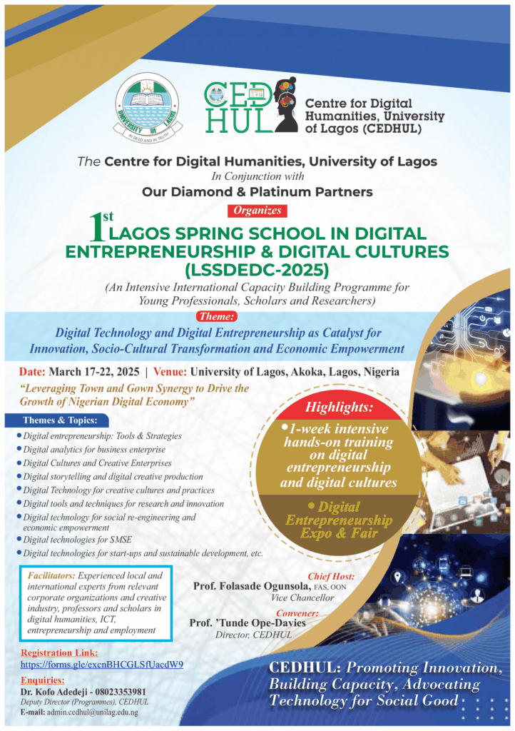 Frank and Dan lecture at the University of Lagos Spring School