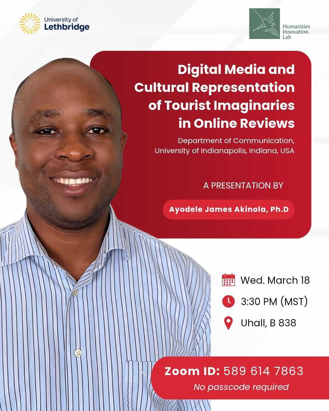 Guest Speaker in the Humanities Innovation Lab